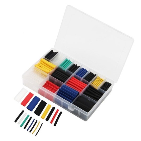 Θερμοσυστελλόμενα Σετ 580pcs - Διάφορα Χρώματα