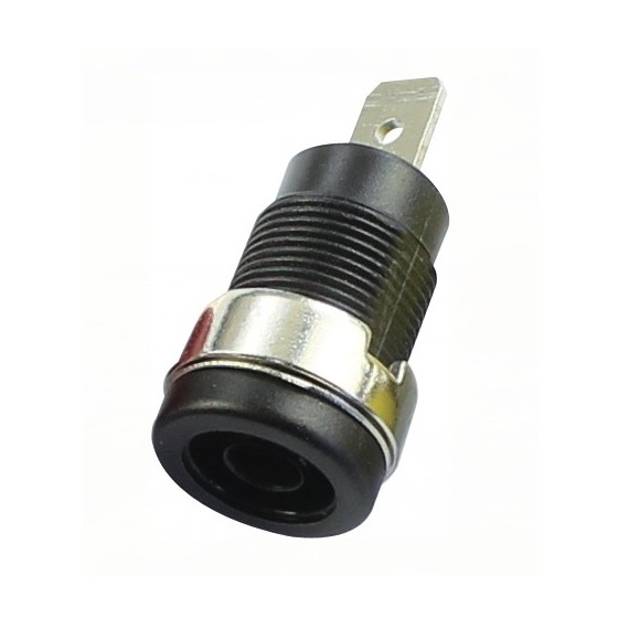 Banana Socket 4mm CZ3 - Black