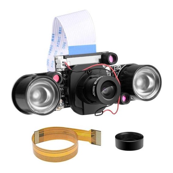 Raspberry Pi Camera Module 5MP 72° - Day & Night Vision