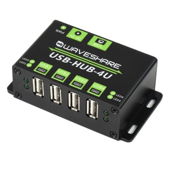 Industrial USB HUB - 4x USB 2.0