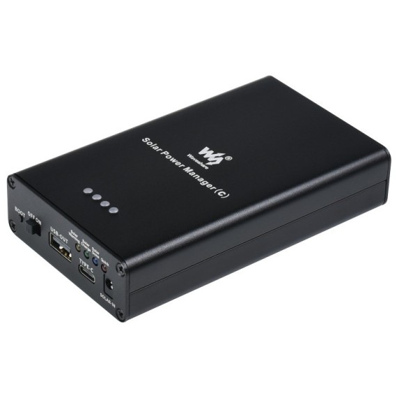 Waveshare Solar Power Manager (C) - 3x 18650
