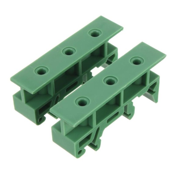 Din Rail PCB Bracket Holder 25mm - Pack of 2