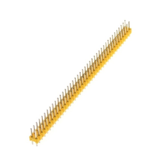 Pin Header 2x40 Male 2.54mm Yellow