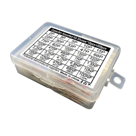Πυκνωτές Κεραμικοί Assortment Kit 30Values - 300τμχ