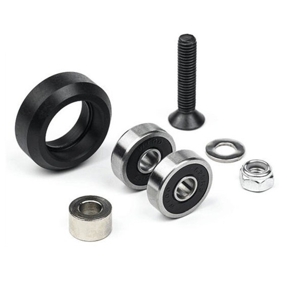 Solid V Wheel Kit - Black