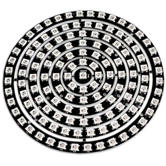 LED Ring Bundle - 133 x WS2812 5050 RGB