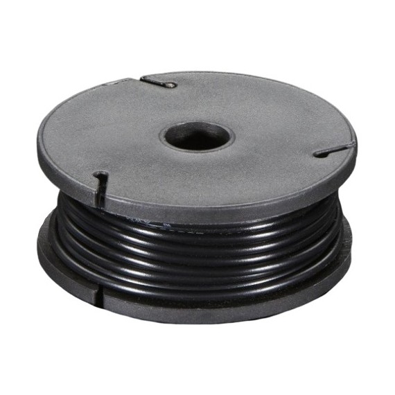 Hook-up Wire Stranded 30AWG / 0.051mm - Black 7.5m