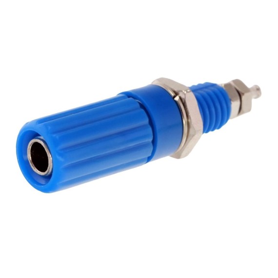 Banana Socket 4mm JS-2030 - Blue
