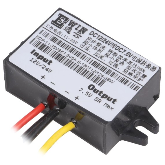 Μετατροπέας DC-DC Step-Down 7.5V 5A - 38W