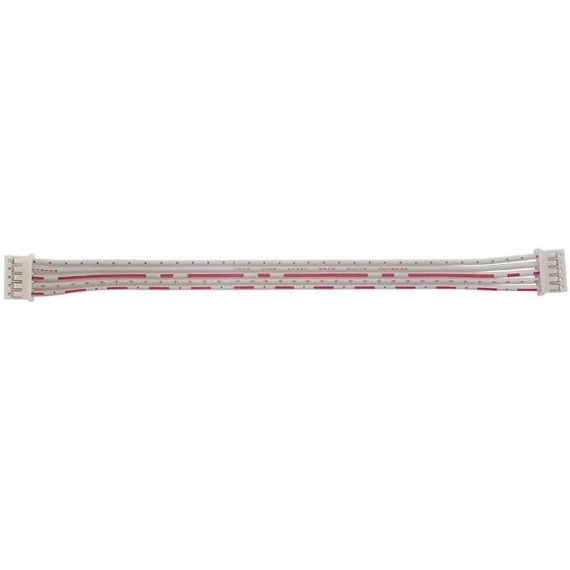 JST PH Jumper 5P-5P Red-White - 20cm