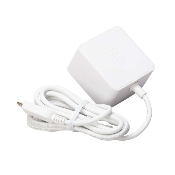 Power Supply 5V 2.5A - Raspberry Pi Official (White)
