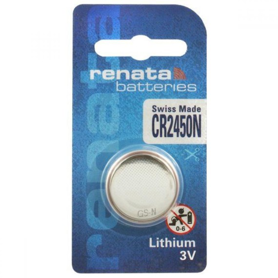 Μπαταρία Coin Cell CR2450N Renata - 540mAh