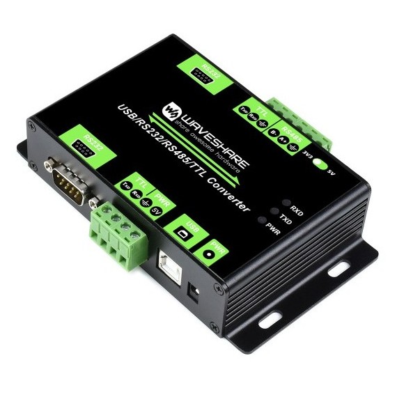 Industrial Isolated Multi-Bus Converter USB/RS232/RS485/TTL