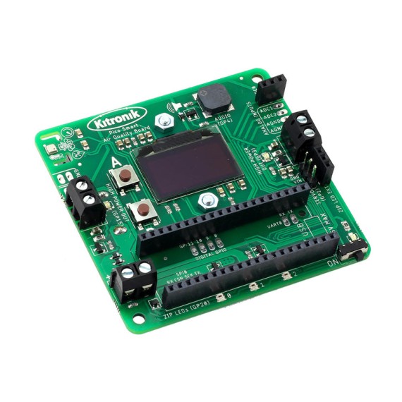 Kitronik Pico Air Quality Datalogging Board
