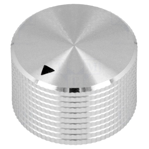 Potentiometer Knob 25x15mm - Aluminium