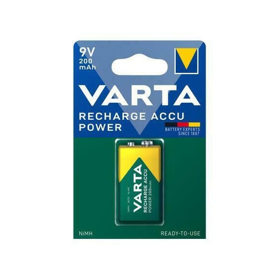 Μπαταρία Varta Επαναφορτιζόμενη 9V 200mAh