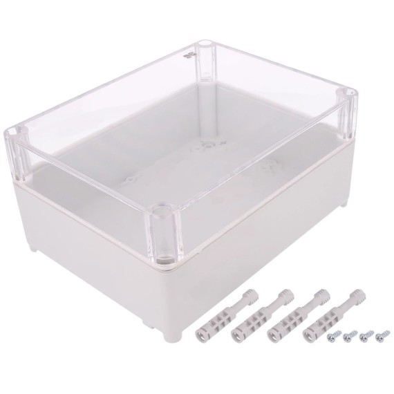 Project Box 220x170x107mm IP65 - ABS Grey