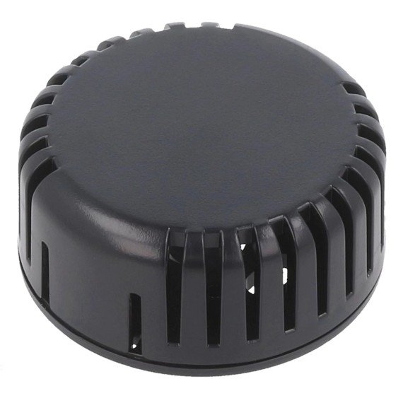 Κουτί Κατασκευών ø45x20.3mm Μαύρο (Vented)