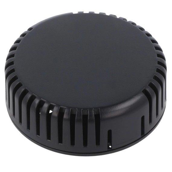 Κουτί Κατασκευών ø60x20.3mm Μαύρο (Vented)