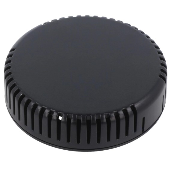Κουτί Κατασκευών ø80x20.3mm Μαύρο (Vented)