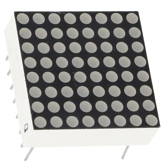 Led Matrix 8x8 Red - 20x20mm CC