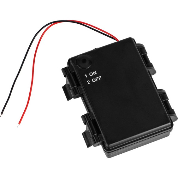 Battery Holder 3xAA - Cover & Switch - Waterproof IP67