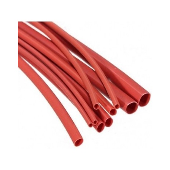 Heatshrink 76.2/38.1mm Red - 1m
