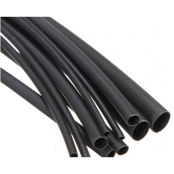 Θερμοσυστελλόμενο 1.2/0.6mm Μαύρο - 1m