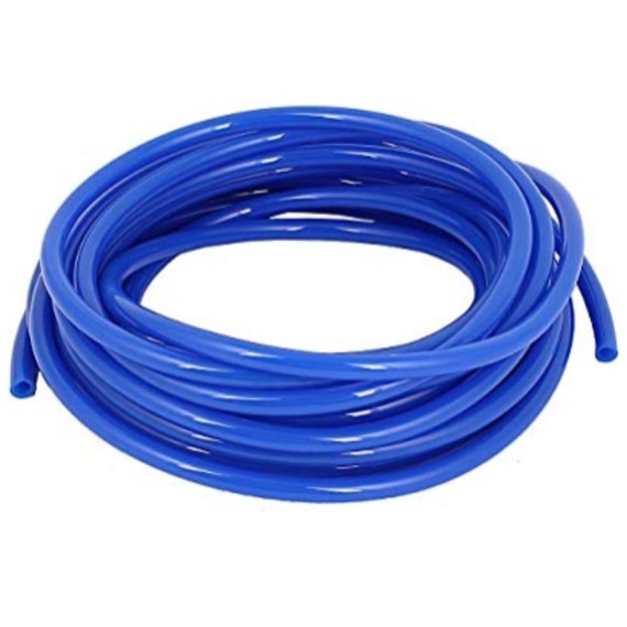 Pneumatic PU Tube 6x4mm Blue per Meter