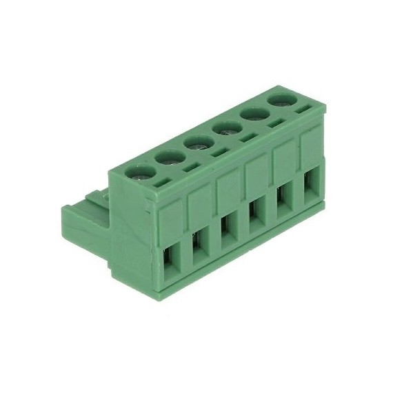 Terminal Block Pluggable 6 Pins Female (P5.08)