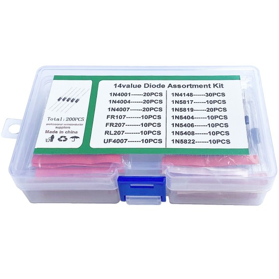 Diode Assortment Kit - 200pcs