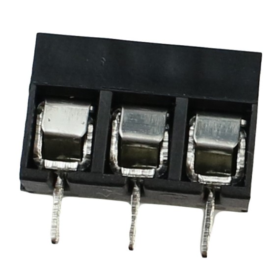 Screw Terminals 5.08mm Pitch (3-Pin) 16A Black