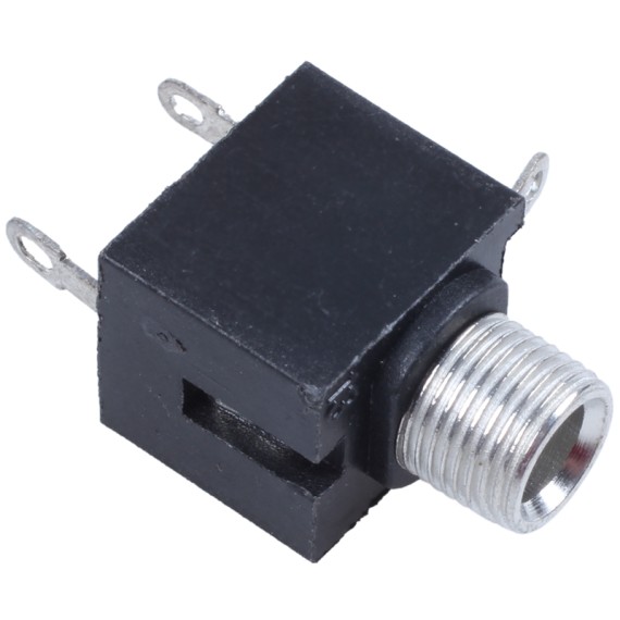 Audio Jack - 3.5mm Female Mono with Switch (Panel Mount)