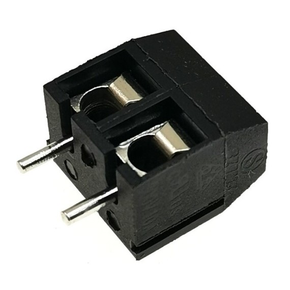 Screw Terminals 5.08mm Pitch (2-Pin) 16A Black