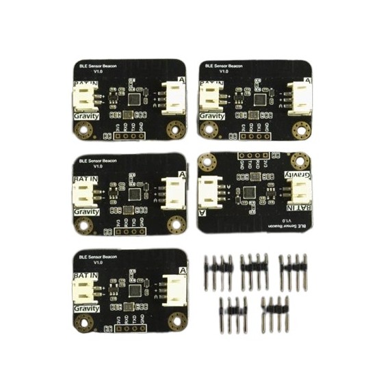 Gravity BLE Sensor Beacon Pack of 5