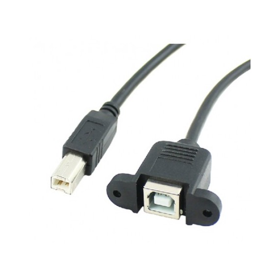 Καλώδιο USB Panel Mount - B Αρσενικό σε B Θηλυκό