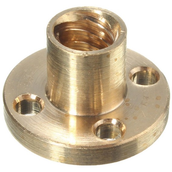 Nut for Lead Screw T8 Lead 8mm (Brass)