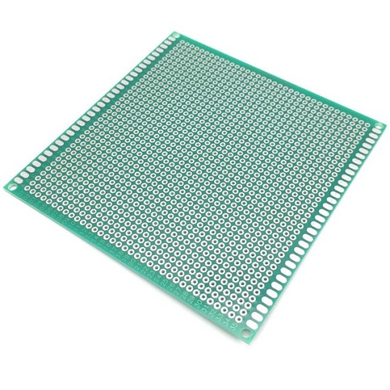 Πλακέτα Διάτρητη 100x100mm - Διπλής Όψης