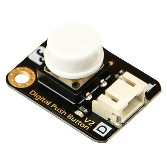 Gravity Digital Push Button (White)