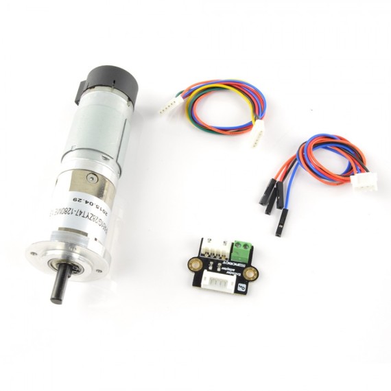 DFRobot 12V Low noise DC Motor 143RPM w/Encoder