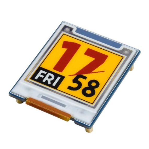e-Paper Display Module 1.64" 168x168 (Red/Yellow/Black/White)