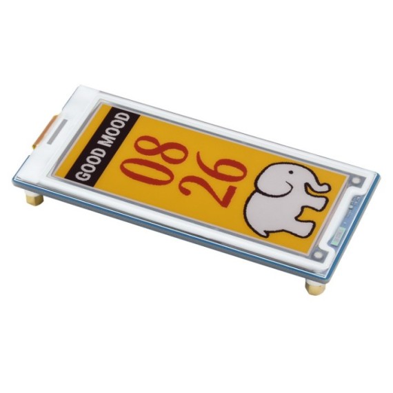 e-Paper Display Module 3" 400x168 (Red/Yellow/Black/White)