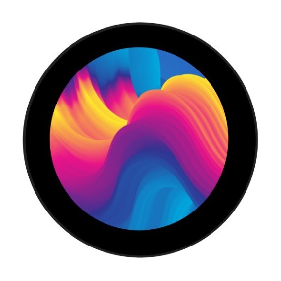 Round LCD Display 3.4" 800x800 IPS, DSI interface with Touch