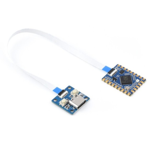Waveshare RP2040 Tiny With USB Adapter