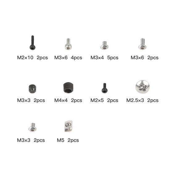 Creality Common Screws Kit 25pcs