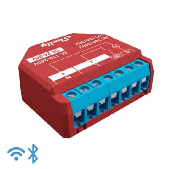 Shelly Plus 1PM - Relay Switch 16A & Power Metering