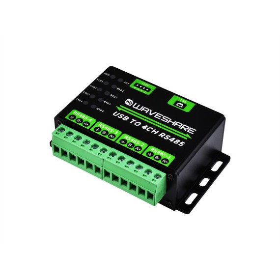 Industrial USB To 4-CH RS485 Converter - Multi Protection