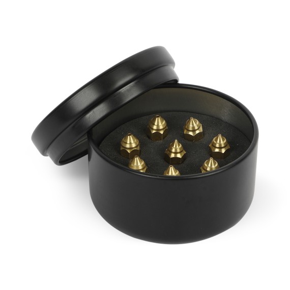 Creality 3D High-End Nozzle Kit 8pcs - Brass