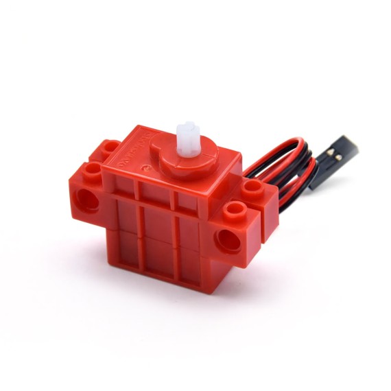 Motor DC 70RPM 4.8V Red - Lego Compatible