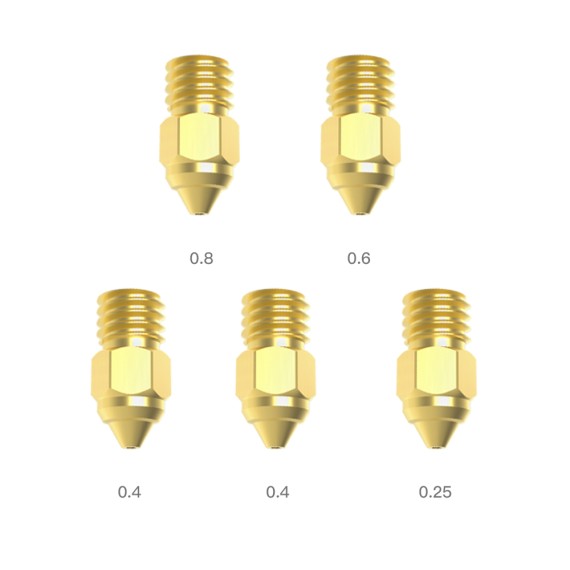 Creality MK-ST Nozzle Kit 5pcs